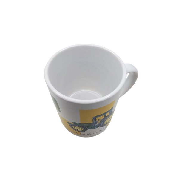 Vintage John Deere Tractor Ceramic Coffee Mug 11 Oz Licensed Product Gibson - Picture 5 of 6